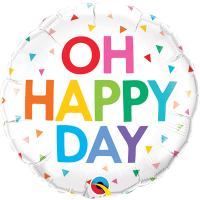 Standard Oh Happy Day Rainbow Confetti
